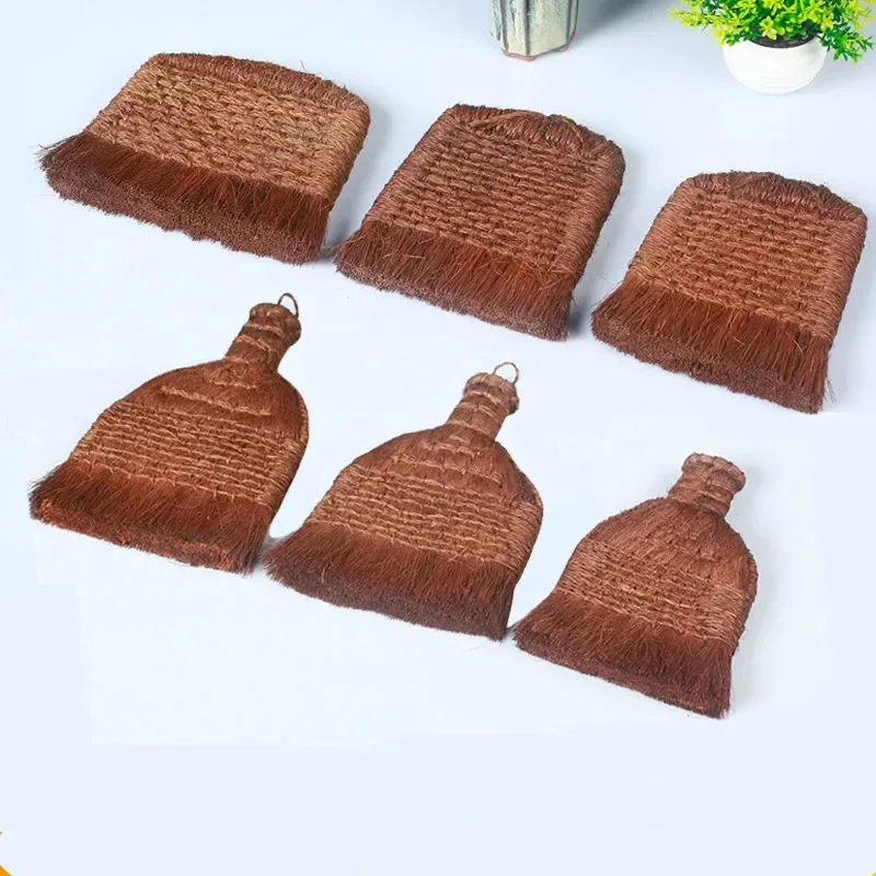 · 수제 갈색 야자수 브러쉬, 아티스트 페인팅 브러쉬, 아트 핸드 마운팅 브러쉬, 핀셀, 핀투라, 수제 예술용 핸드 마운트 페인트 브러쉬