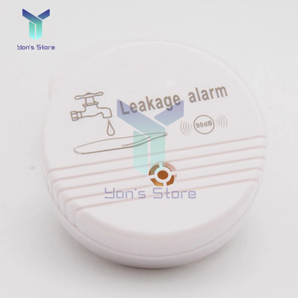 Water Leak Detector Home Alarm Water Leakage Alarm Detector 85dB Independent Water Leak Sensor Detection Flood Alert Overflow Security System