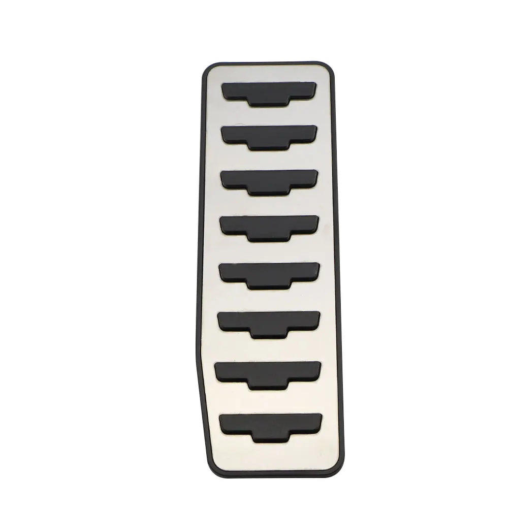 Color My Life Car Gas Pedals Brake Pedal for Land Rover Range Rover Evoque 2012+ Foot Rest Pedal Pad Cover Car Styling car pedals pedal cover