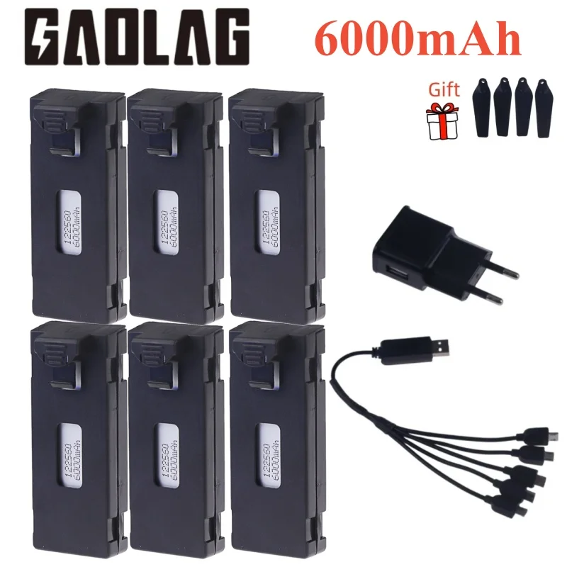 

Батарея для дрона с дистанционным управлением 3,7 в 3200 мАч для дрона E88 E99 аксессуары для F185 F195 E100 RC дрона Fpv квадрокоптера запасные части