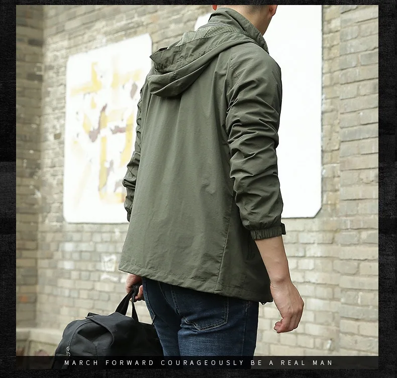 Chubasquero Futbol Hombre Chubasquero Hombre Camuflaje Chaqueta