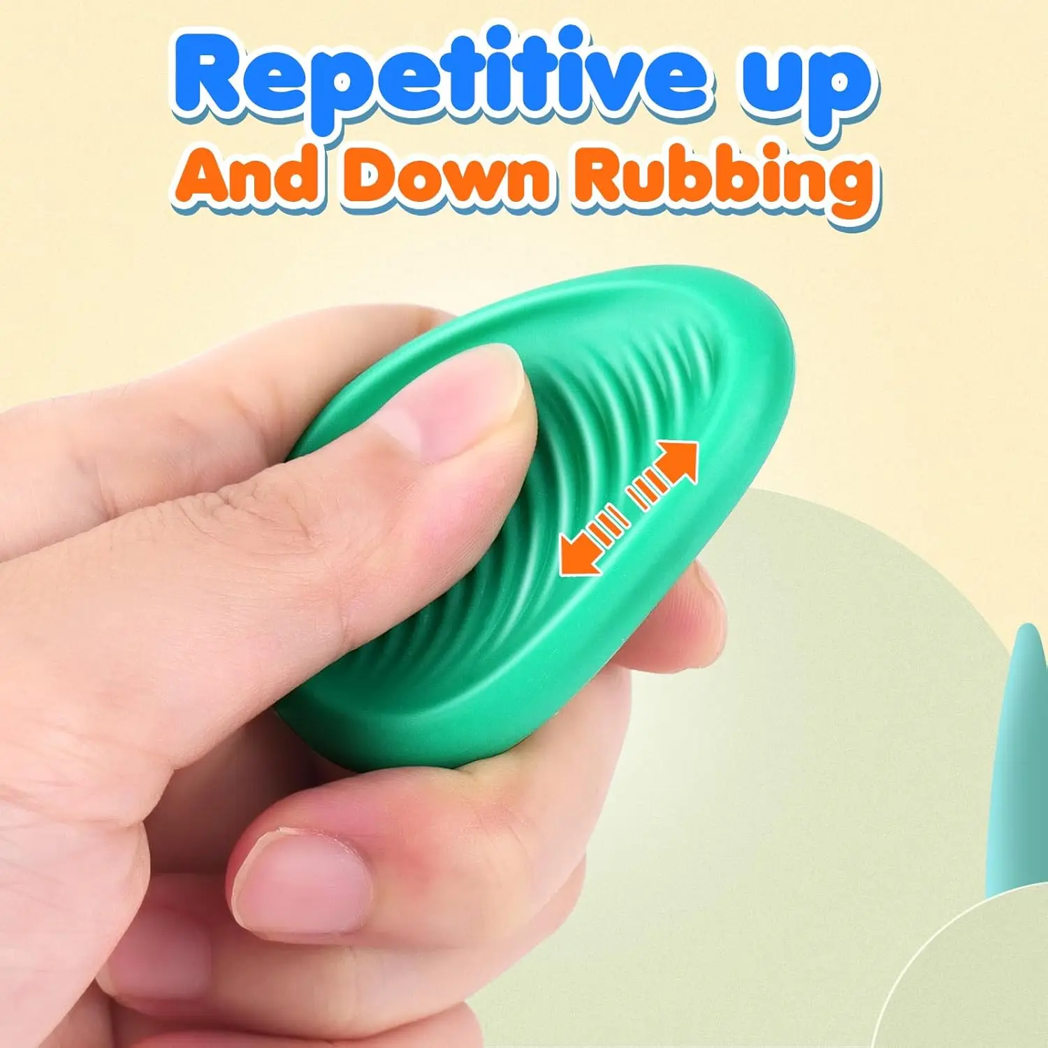 Sensory Fidget Toys Stone 6 Pack For Kids Autism ADHD Teens Anxiety Stress Relief