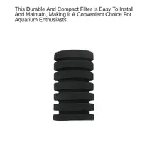 Aquarium Filter Sponge For QS Fish Tank Air Pump Biochemical Replacement Filter Cotton Air Filtration Aquarium Accessories 2