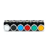 One Piece Push Switch Sensor Emergency Stop Switch Button LA38/203 209B Caliber 22MM Automatic Locking Automatic Reset Industry 4