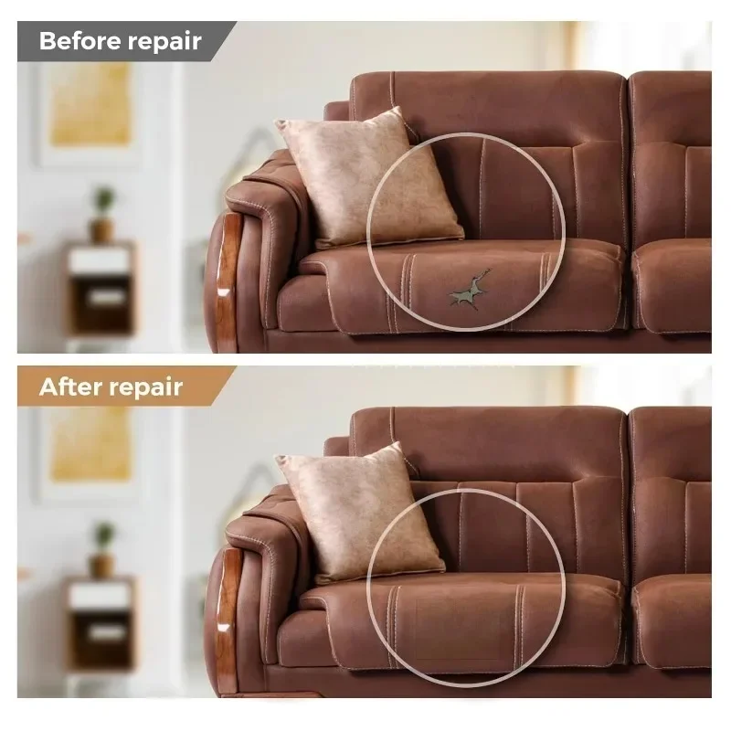 Self Adhesive Leather Sticker Leather Repair Tape Patch Material For Sofa Furniture Table Chair Seat Bag Shoe Bed Fix