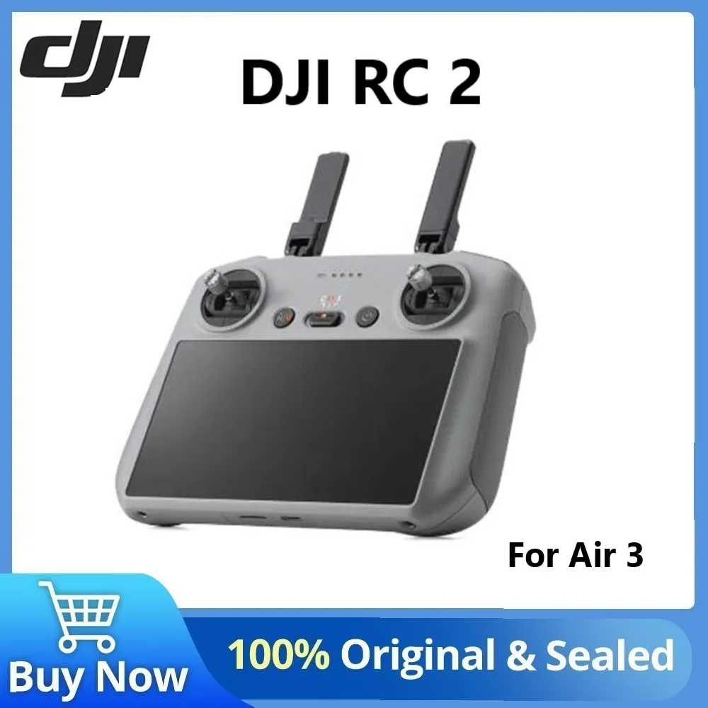 Remote Controller Radio Controller Drone Accessory DJI RC 2 Controller for Air 3 Lightweight Body with a 5.5-inch FHD Screen New Processor O4 Video Transmission and 2T4R Antennas