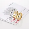 Stainless Steel Mirror Ring, High-Gloss Titanium Steel Band, Poker Magic Reflective Ring for Card Tricks 6