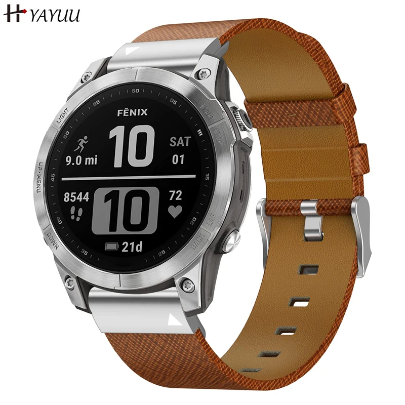 Laffav Bandje compatibel met Garmin Fenix 6 Pro / Fenix 6 / Fenix 5 / Fenix 5 / Fenix 7 Pro / Fenix 7 Pro / Fenix 7 Strap, nylon QuickFit 22