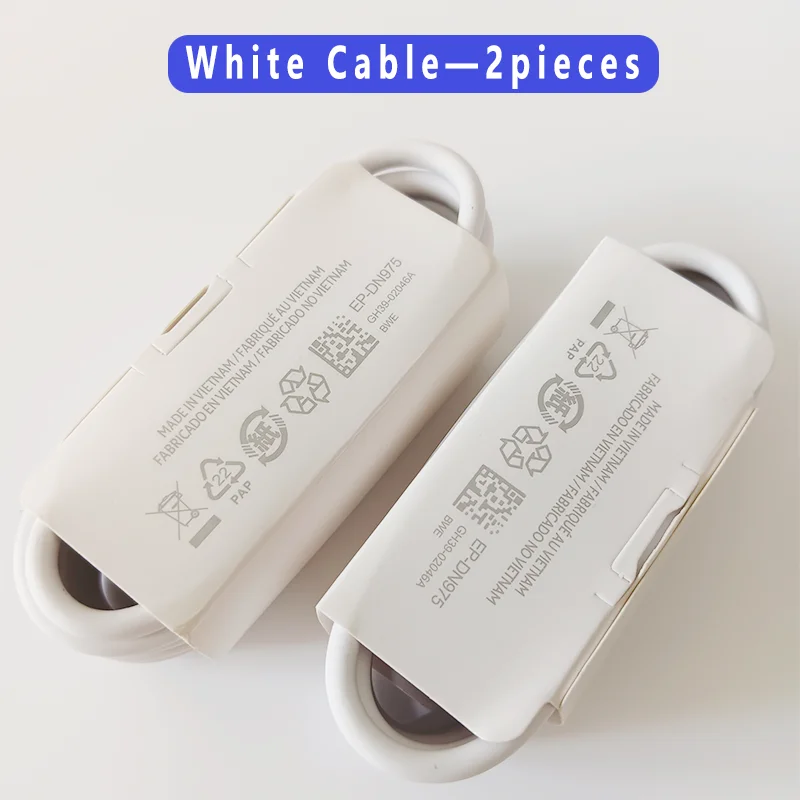 ตัวเลือกสินค้า สายชาร์จ Samsung Type-C PD 45W ชาร์จเร็ว สำหรับ Galaxy และ A Series