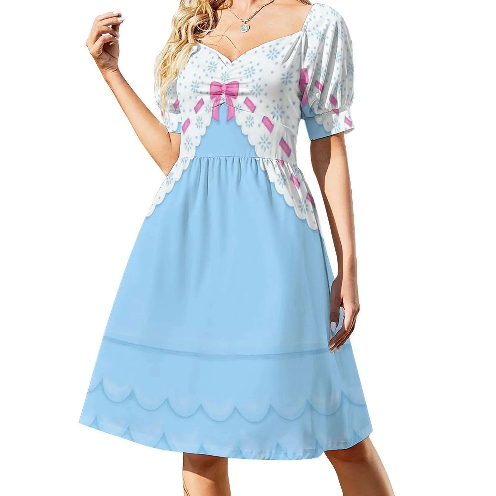 Bo Peep A Line Dress Abbigliamento Donna Abito Estivo Abito Da Sera Donna 2023 Moda Donna