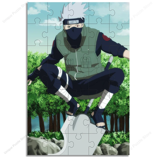 Naruto personagem kakashi 1000 peça quebra-cabeças desenhos animados anime  filmes diy criativo quebra-cabeça de madeira descomprimir brinquedos  educativos - AliExpress