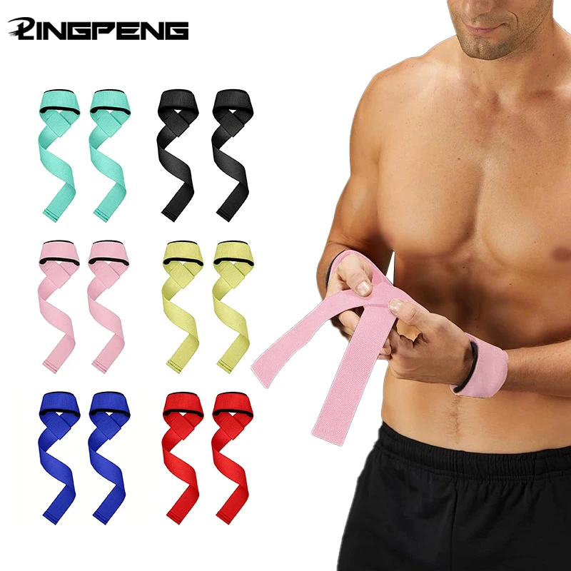 Weightlifting Straps Fitness Exercise Weightlifting Wrist Strap Pull-up Strength Lift Strap Gym Exercise Anti-slip Grip Strength Wrist Strap