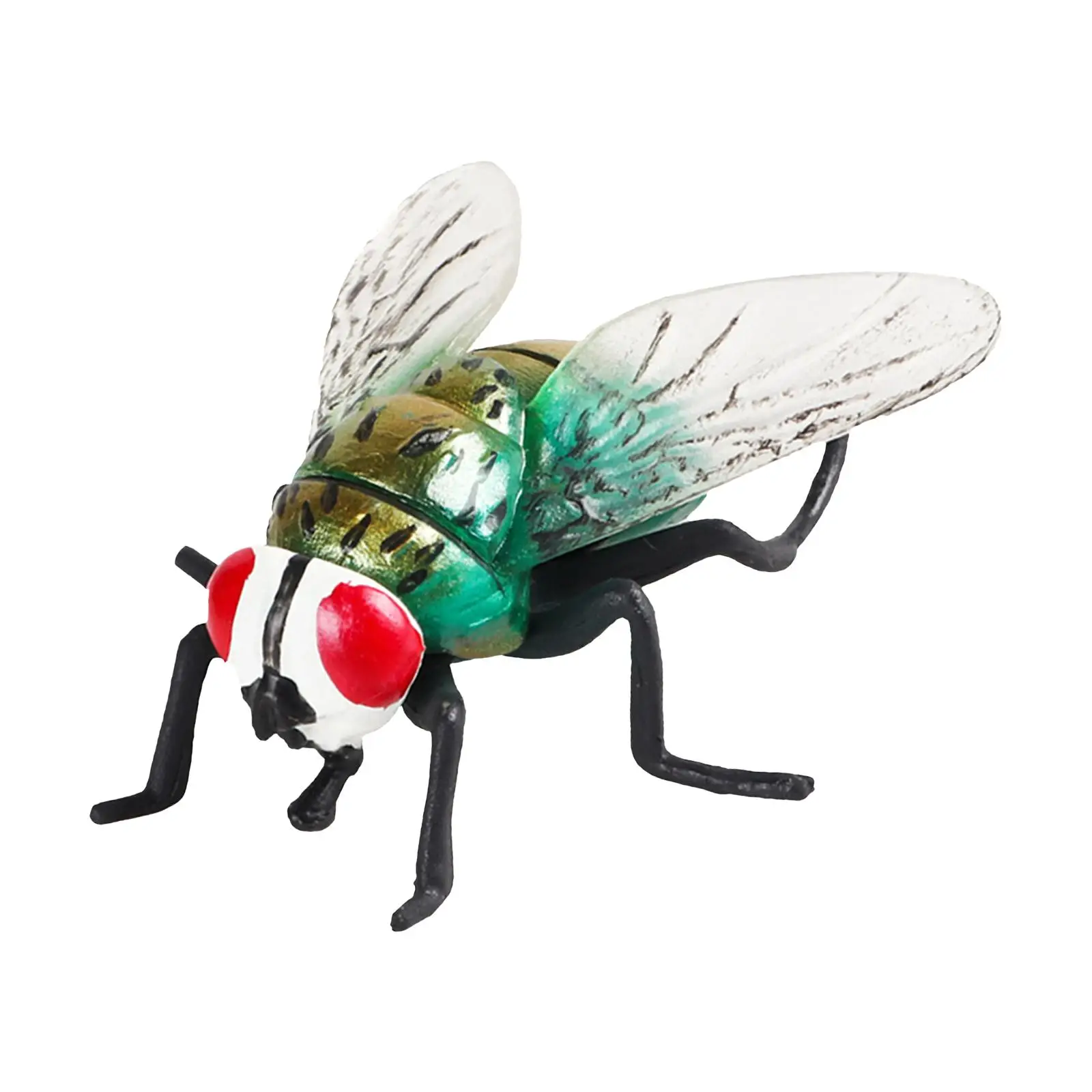 Fly Toys Fly Animal Model Ornament Toy Props Flies Figures for Kids