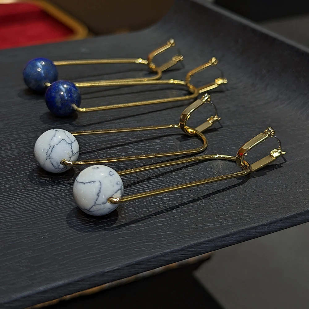 Amorita boutique Geometric fashion drop earrings