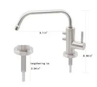 .แถมครีมกันแดด Ekel กันน้ำ + NATURAL SHEER คอนซีลเลอร์20กรัม + Tokyo แป้งฝุ่น * ก๊อกน้ำกรองน้ำดื่ม Purification PH Regenerate ก๊อกน้ำอัลคาไลน์ระบบกรองน้ำสำหรับห้องครัว Sin 2