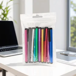 10 - Pack Versatile Touchscreen Stylus Pens for Tablets and Smartphones (Mixed color 10pcs)