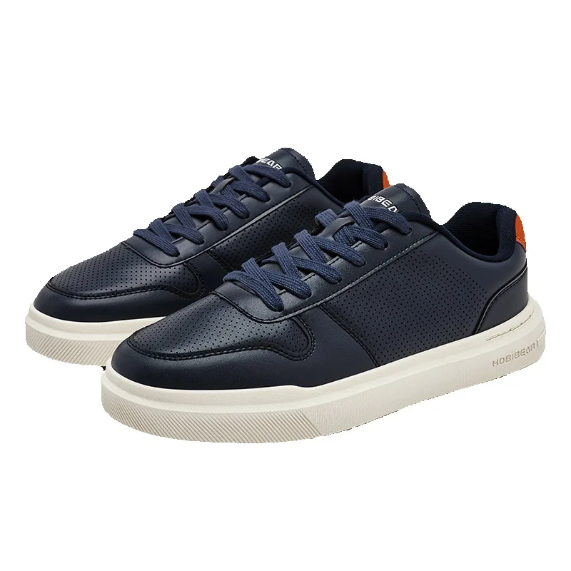 Unbeatable Quality Adult Oxford Men's Leather Upper Shoe Style, Black Lace Up Flat Sports Shoes, Youth Casual Shoes_voghion.com