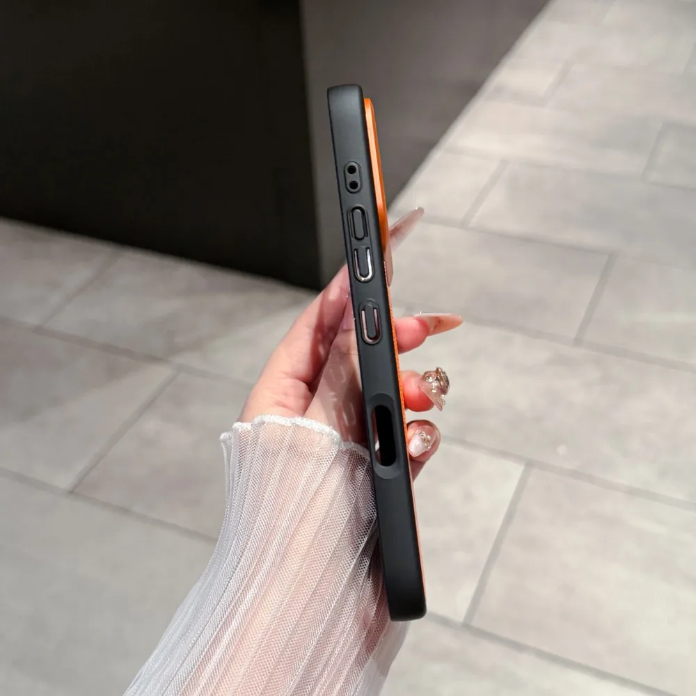 Luxury PU Leather Magnetic Protective Back Cover Case
