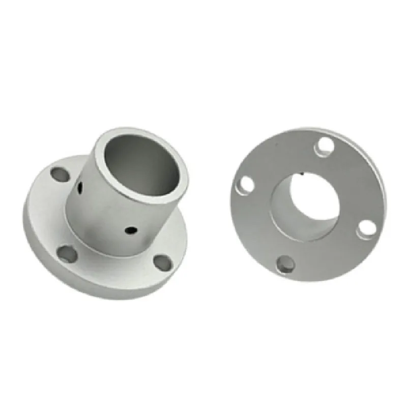 1Pcs 가이드 샤프트 지원 원형 플랜지 플랫 광학 고정 시트 구멍 직경 3mm 4 5 6 8 10 12 15 16 20 25mm