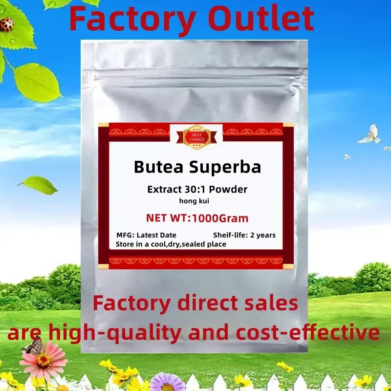 

50-1000g Factory Outlet Butea Superba 30:1 ,Free Shipping