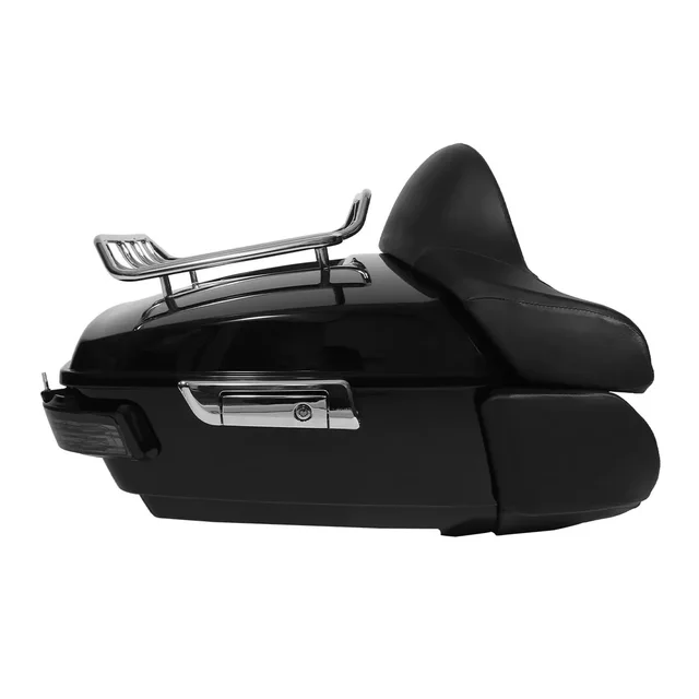 Motorcycle King Pack Trunk Backrest Rack Light Speakers For Harley Davidson Tour Pak Touring Electra Glide 2014-2024 4