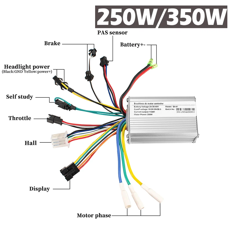 전기 자전거 LCD-S866 디스플레이 24V 36V 48V 전기 스쿠터 미터 LCD 컬러 스크린 제어판 사이클링 S866 미터 SM 플러그