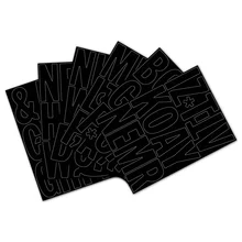 

6pcs Vinyl Letters Stickers Sunlight Waterproof Resistant Marker Dot Sticker Kscraft Craft Supplies Scrapbooking Material