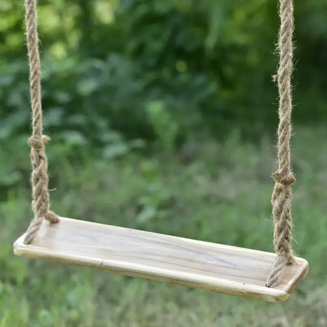 Outdoor Swing Solid Wood Interior Decoration