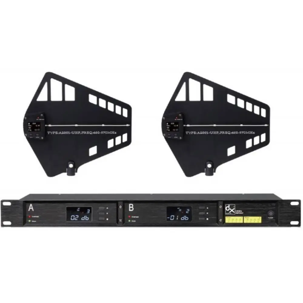 U80-A2000 RF 신호 분배기 안테나 분배 시스템 450-1000MHZ 무선 마이크 신호 부스터 증폭기 UHF 초광대역