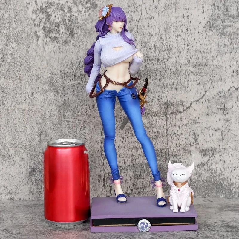 

Genshin Impact Raiden Shogungame character model daily wear Figures Action Figure Collection 31CM PVC Model Doll Gift Toys