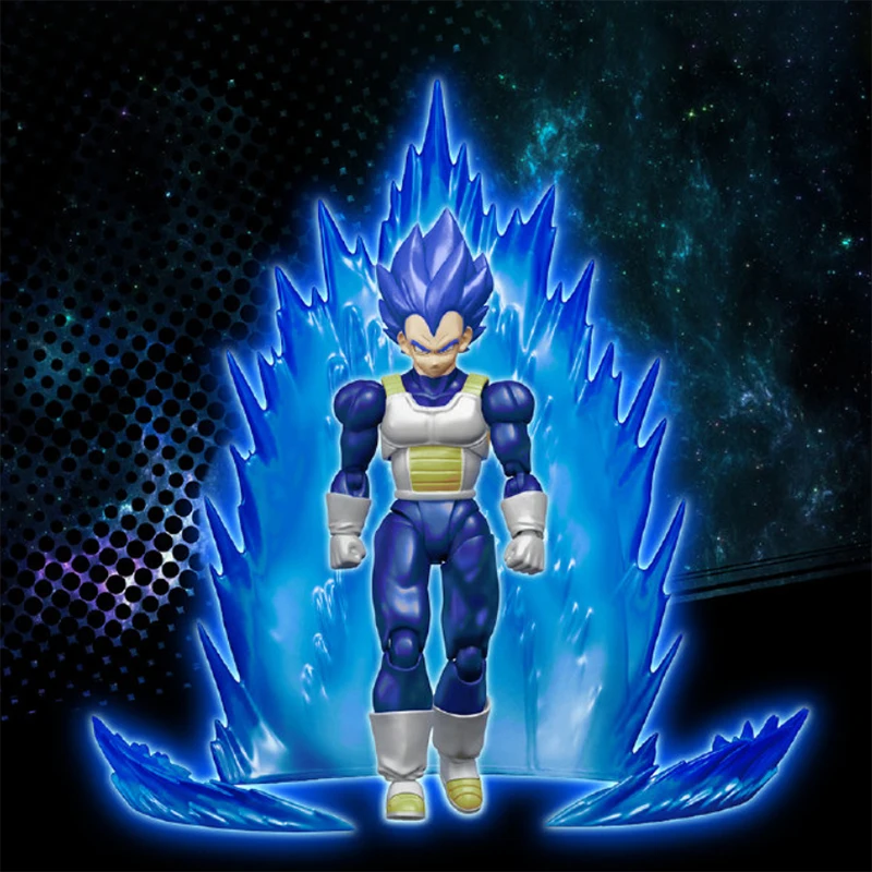 

Anime Dragon Ball Vegeta Son Goku Action Figure Toys Demoniacal Fit Df Shf Shining Super Saiyan God Shfiguarts Model Kids Gift