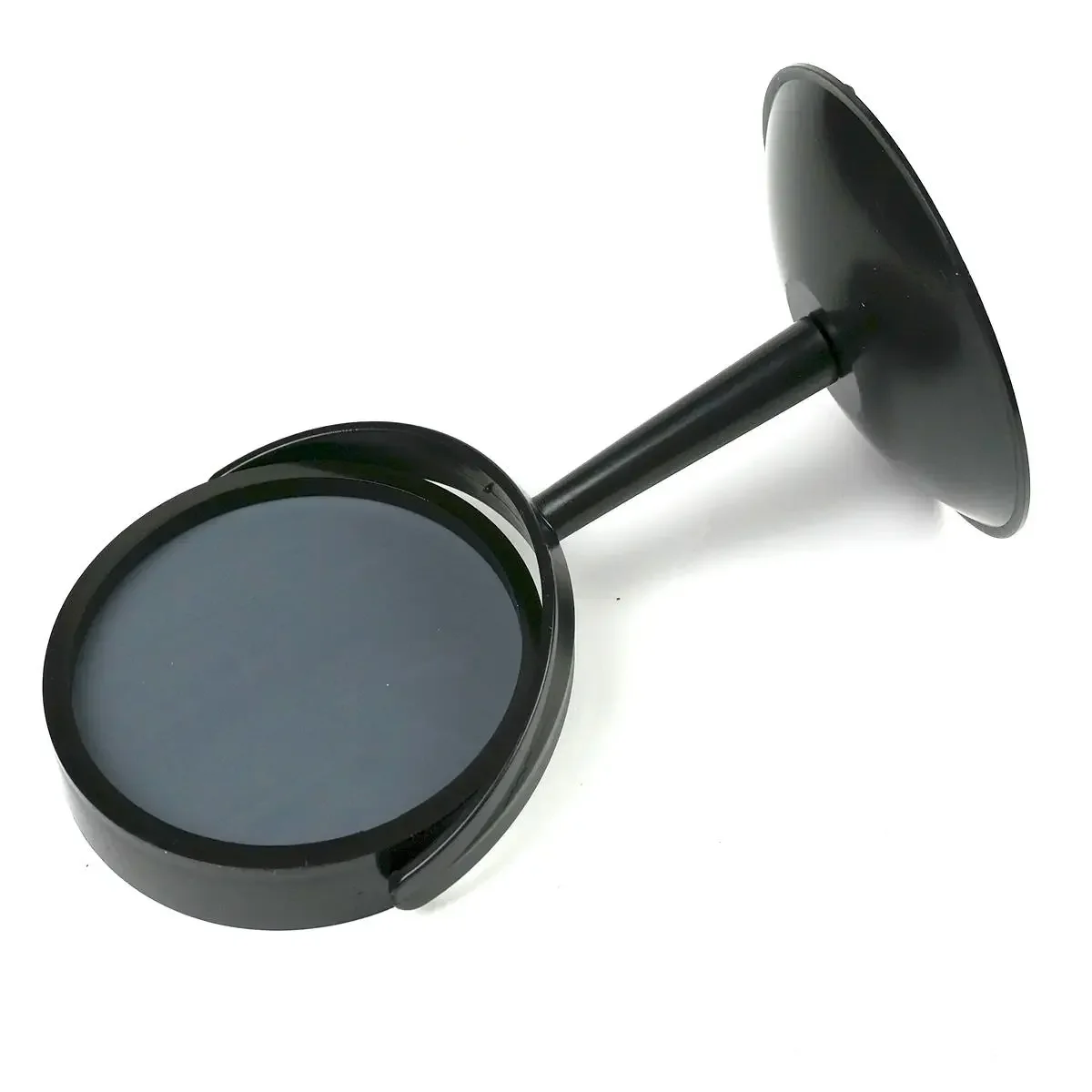 Convex Mirror Diameter 10cm Physics Teaching Experiment Equipment Magnifying Optical Glass with Base Bracket