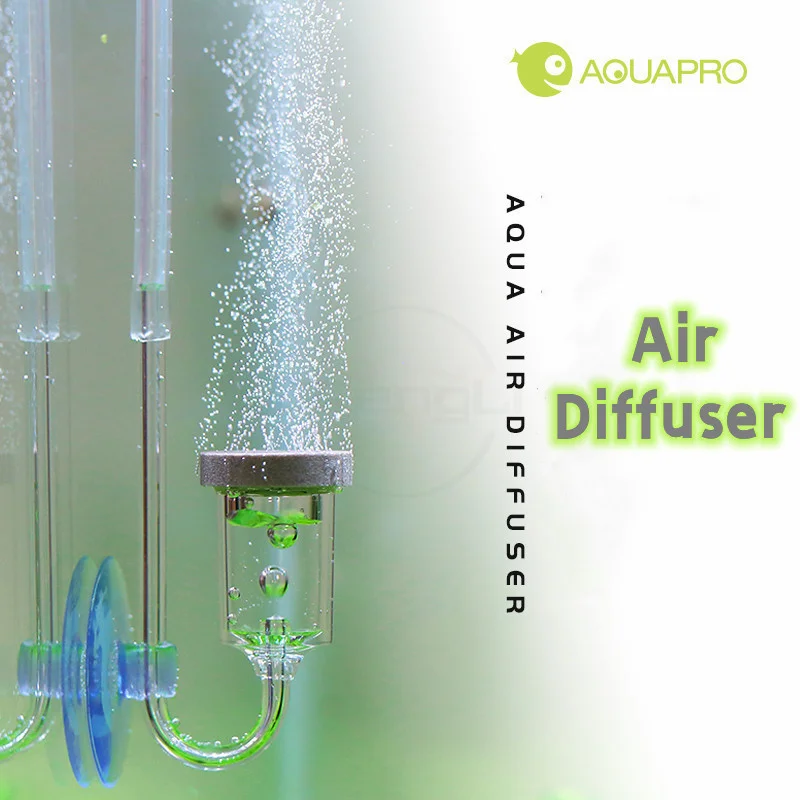 Aquapro Air Diffuser Atomizer Bubble Counter Stone Check Valve For Aquarium Fish Tank Mini Nano Generator Oxygen Filter Pump 2