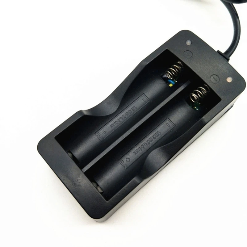 Battery Charger MS-202A Li-ion 18650 Rechargeable Dock Base Independent Circuit Indicator K1KF