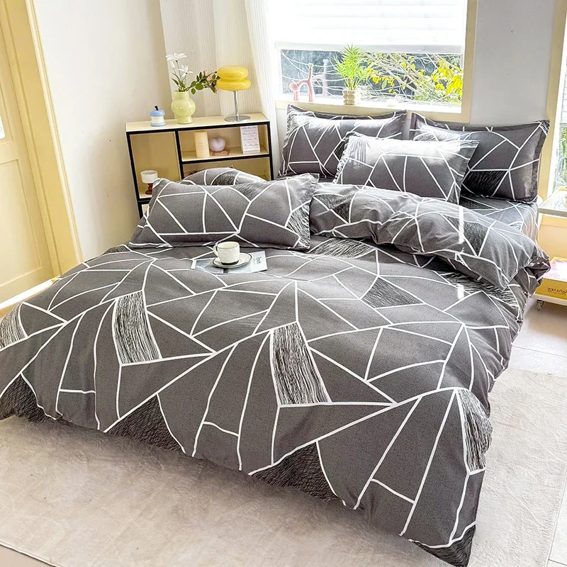 Printed 3-Piece Bedding Set 4