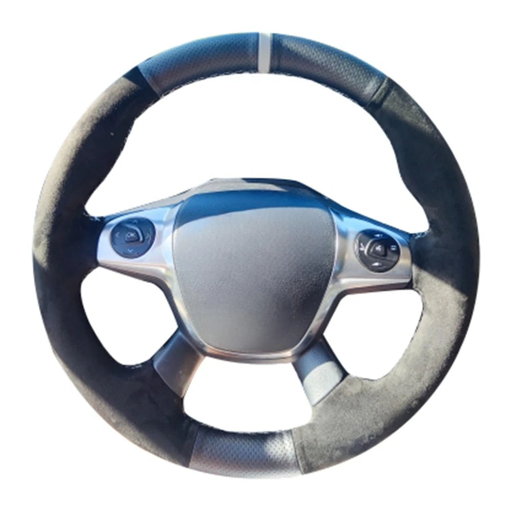 Coprivolante Per Auto Avvolgente In Pelle Scamosciata Antiscivolo Per Ford Transit Connect Tourneo Custom Grand Tourneo Connect Accessori Per Auto