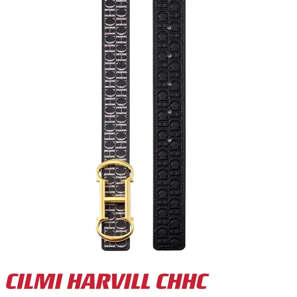 

Новый нейтральный ремень CILMI Harvest CHHC, разные размеры, буквенный дизайн, двусторонняя универсальная Подарочная коробка, модная упаковка