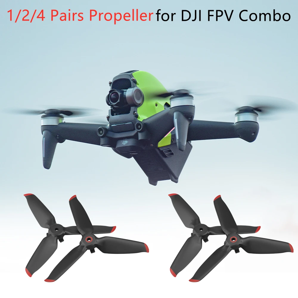 

Комбинированный Дрон для DJI FPV 2/4 пар, сменный пропеллер, быстросъемный реквизит, вентиляторы с лезвием, аксессуары для дрона, запасные части
