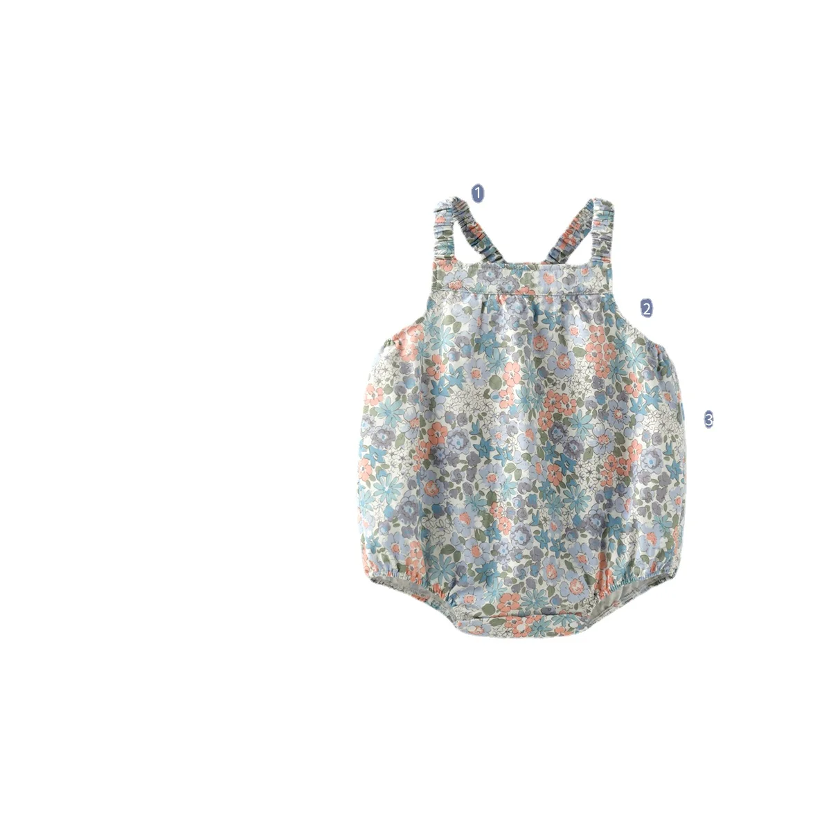 Zl Clothes for Babies Onesie Summer Thin Women's Sling Jumpsuit