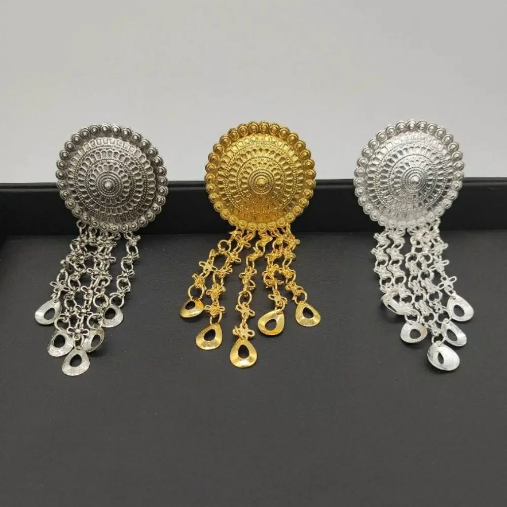 

Головной убор Hanfu в старинном стиле, головной убор в виде листьев, металлические палочки для волос, заколка для волос в стиле пагоды Gold Dai