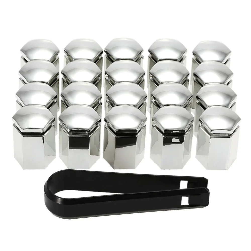 20Pcs Special 17mm Car Wheel Nut Bolt Covers Plastic Caps for Vauxhall