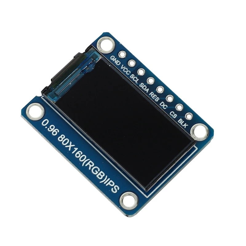2X Ips 0.96 ġ 8  Spi Hd 65K Ǯ ÷ Tft  St7735 ̺ Ic, 80X160 Lcd ÷ 3.3V Spi ̽