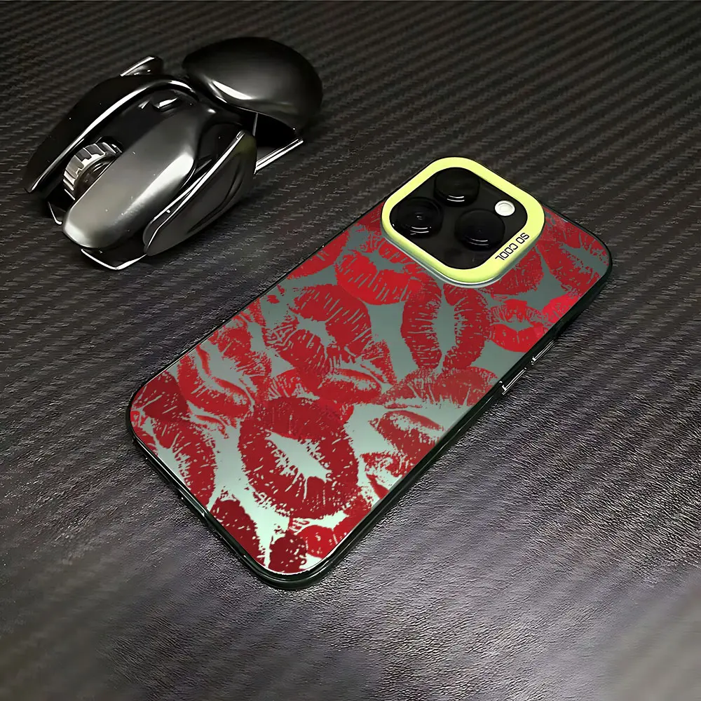 Y2K Original Sexy Kiss Lips Phone Case - Stylish and Protective Cover