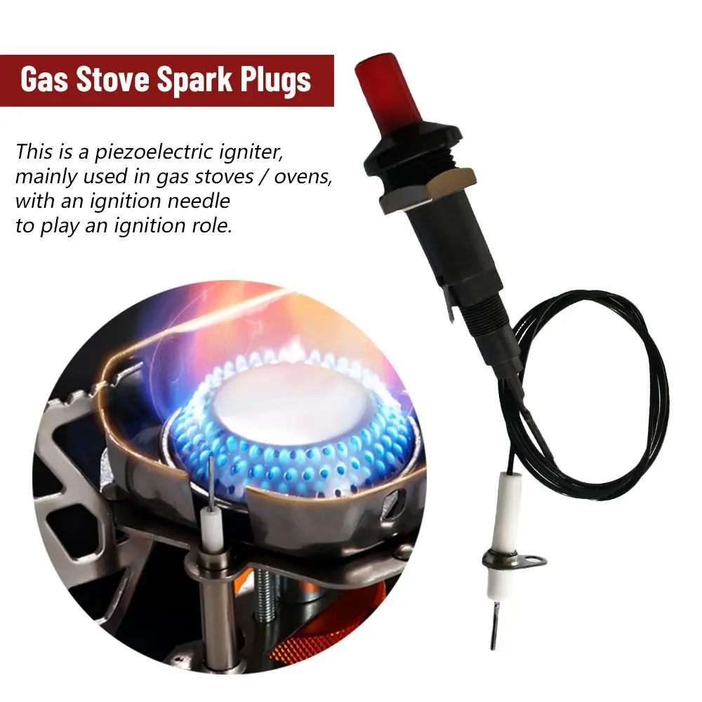 Piezo Spark Igniter For Gas Fireplaces, Ovens & Heaters - Reliable Ignition Electrode By Smeta