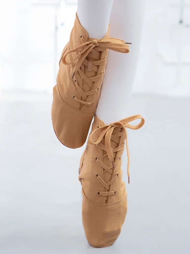 Outdoor Wear Dance Shoes for Kids Women Rubber Sole Jazz Boot Soft Sole Ballet Dance Shoes Latin Dance Shoes Sneakers Size 30-45 4
