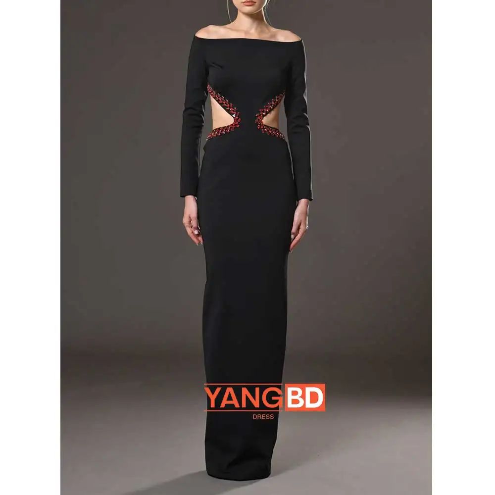 

Evening Dress Women Full Sleeves For Wedding Party Formal Evening Birthday Party Dress Graduation Ceremony Prom Dress 2024