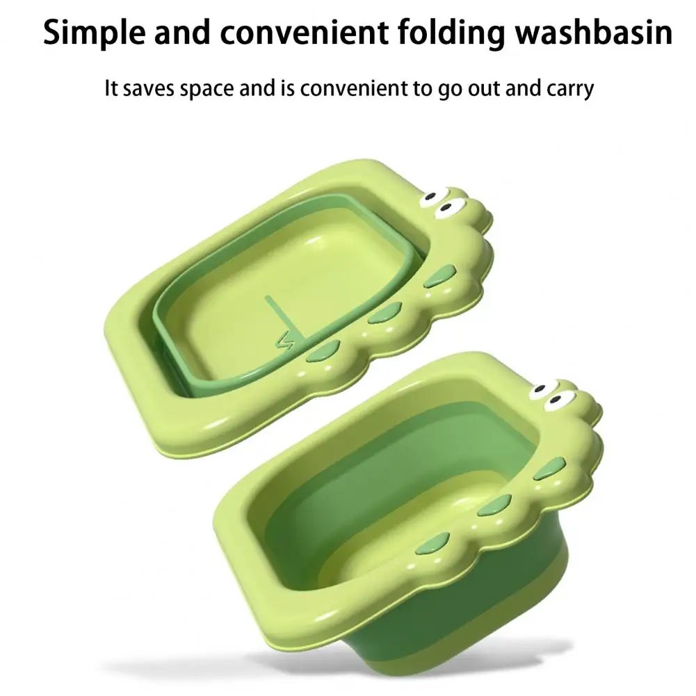 

Foldable Washbasin Portable Baby Folding Bath Tub Plastic Folding Basin Bathtub Children Washing Face Foot Shower Thicken Tubs