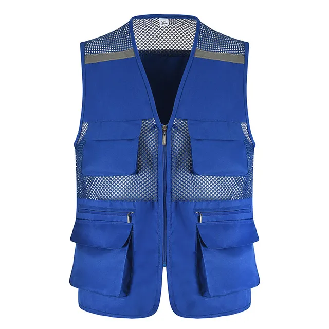 Men's Reflective Mesh Work Vest