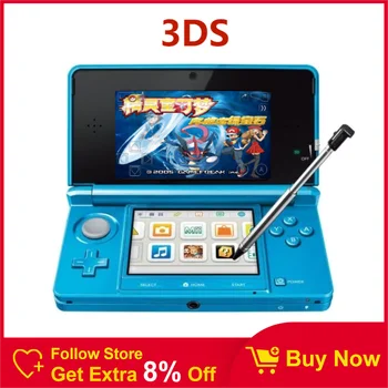 3DS 플레이용 정품 중고 콘솔, 무료 게임 직접 잠금 해제