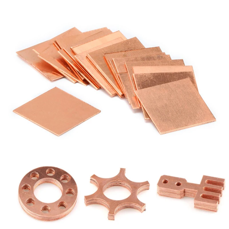 High-Quality Pure Copper Sheet with Adjustable Thickness and Size Options